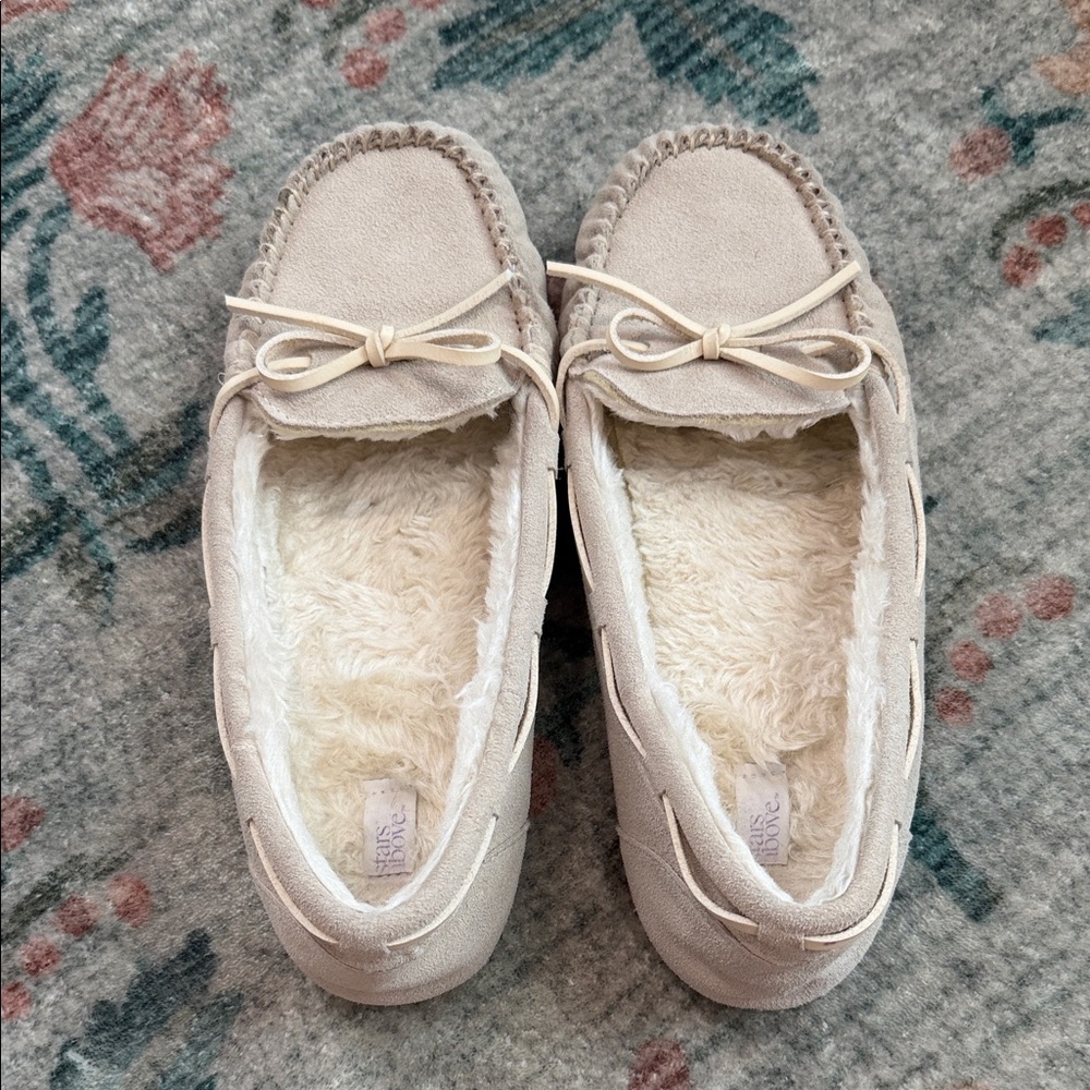 Stars Above Women's Tan Moccasins